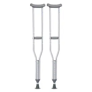 adjustable aluminum alloy medical disabled walking arm crutch underarm axillary crutch