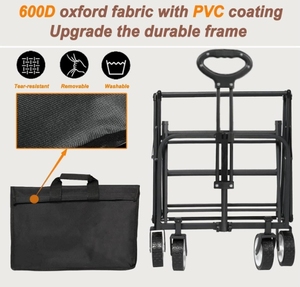 Utilitaire de jardin populaire moderne pliant extérieur chariot de cour pour balcon - Product Image 5