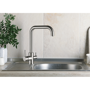 Berlin 2.0 Kitchen Faucet Stainless Steel Single Handle Modern Design - Product Image 2