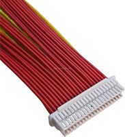 Câble JST Original 1,0 mm double rangée SHLDP-30V-S-1+SSHL-003GA1-P0.2+UL10368 28AWG PTFE/PVC pour ordinateur et moto, 300 mm