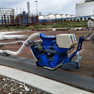 Máquina de chorro sin polvo con placa de acero OEM, certificado <span class=keywords><strong>CE</strong></span>, chorro de suelo sin polvo - Product Image 1