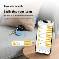 NOUVEAU Dispositif Anti-Perte Bluetooth Intelligent Portable 5.2 en ABS Compatible Android/iOS pour Animaux de Compagnie avec Application Mobile et Positionnement Bidirectionnel