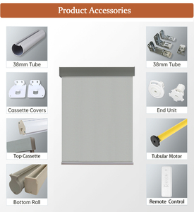 Tende a Rullo Oscuranti Motorizzate per Smart Home Produttore di Tende Oscuranti per Interni <span class=keywords><strong>Tapparelle</strong></span> <span class=keywords><strong>Elettriche</strong></span> Automatizzate Zigbee - Product Image 4