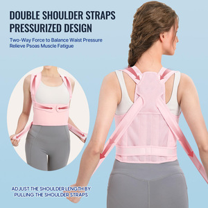 Posture Corrector Belt For Men Women Adult <b>Back</b> <b>Support</b> Anti Hunchback Invisible Correction Yoga Fitness Exercise Waist <b>Support</b> - Product Image 3