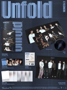 MONSTA X UNFOLD Photobook Ver. Álbum Completo Oficial Kpop CD Álbum Photobook Photocard Póster Edición Limitada Regalo - Product Image 3