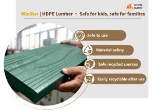 <span class=keywords><strong>Planche</strong></span> en plastique poly bois HDPE pour poubelle, durable et longue durée <span class=keywords><strong>de</strong></span> vie - Product Image 4