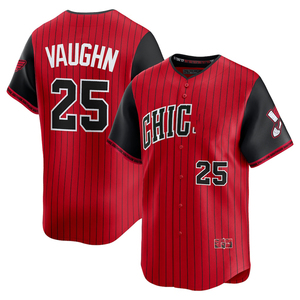 2025 Heren/Dames Chicago White City Connect Jersey Custom Baseball Shirts Gestikte Geborduurde Jeugd Uniformen Kleding met Logo's - Product Image 4