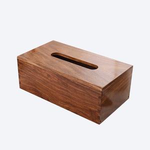 Wooden Tissue <b>Box</b> 23x12x10 Cm <b>Pine</b> Material For Living Room Bedroom Use - Product Image 1