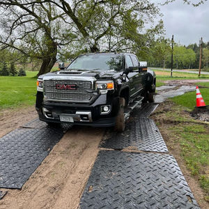 Tappetini di protezione stradale personalizzabili per macchine pesanti, utilizzati per facilitare il passaggio del veicolo - Product Image 5