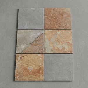 Dalles de pavage extérieures en porcelaine naturelle R11 de 20 mm d'épaisseur, résistantes, pour piscine, cour, 600x600 mm - Product Image 1