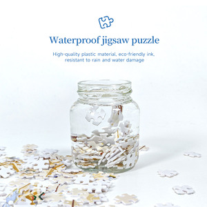 <span class=keywords><strong>Puzzle</strong></span> éducatif en plastique de haute qualité personnalisable, <span class=keywords><strong>animaux</strong></span>, 1344 <span class=keywords><strong>pièces</strong></span>, revêtement UV, jouet DIY pour les 14 ans et plus, unisexe - Product Image 4