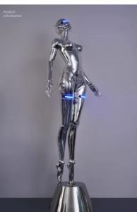 หุ่นยนต์รูปปั้นเหล็กรูปสูงสุดเซ็กซี่สำหรับตกแต่งบาร์หุ่นยนต์โซยามะสุดเซ็กซี่สำหรับผู้หญิง - Product Image 2