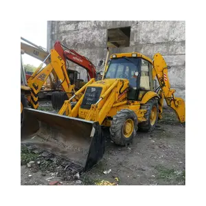 Wholesale Price Of JCB 3CX Second-hand Backhoe Excavator Wheel Type Original Paint Machine For Sale