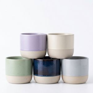 Tasse à café en céramique personnalisée sans anse en grès, pour café, thé, lait – Vente en gros, livraison rapide pour bars, maisons, bureaux, cadeaux promotionnels - Product Image 1