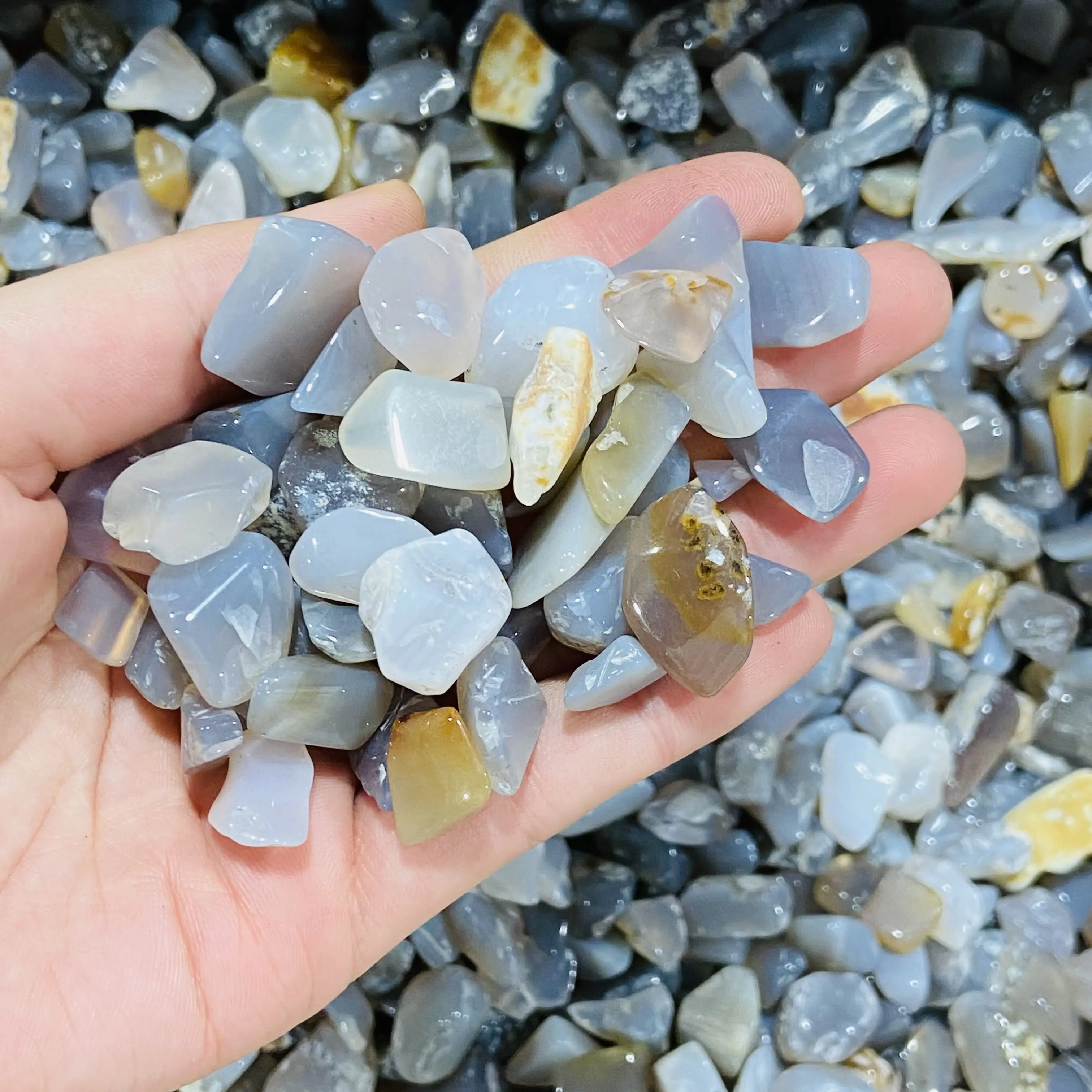 Beste Kwaliteit Natuurlijke Kristallen Healing Stenen Agaat Getrommeld Fengshui En Healing Crystal Steen Voor Decoratie En Geschenken
