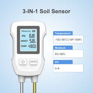 N11 <span class=keywords><strong>PH</strong></span> Feuchtigkeit temperatur <span class=keywords><strong>sensor</strong></span> für Landwirtschaft gärten 3-in-1 Digitaler Boden tester Boden messer - Product Image 3