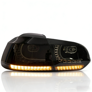 <span class=keywords><strong>Feux</strong></span> <span class=keywords><strong>arrière</strong></span> <span class=keywords><strong>LED</strong></span> complets avec clignotants séquentiels pour VW <span class=keywords><strong>Golf</strong></span> <span class=keywords><strong>6</strong></span> MK6 2008-2013, certifiés E-MARK - Product Image 6