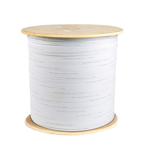 Cable de Fibra Óptica FTTH Monomodo de 1, 2 y 4 Hilos con Cubierta LSZH y Refuerzo de Alambre de Acero Fosfatado Plano - Product Image 1