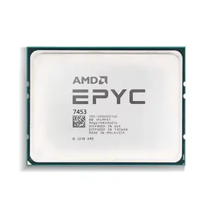 Procesador de servidor EPYC 2,75 CPU, procesador de servidor AMD de 28 núcleos, 56 hilos, 225 GHz, Sp3, 64m de caché, W 7453, en stock