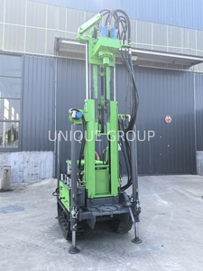 Appareil de forage de puits d'eau sur chenilles Offre Spéciale 180m-400m gamme avec composants de noyau de pompe et de moteur pour le forage de puits d'eau - Product Image 4