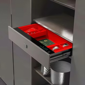 Gabinete de Almacenamiento Empotrado Personalizado Conseal con Cerradura de Huella Digital y Caja Digital - Product Image 1