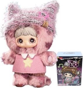 2026 Nuevo 100% Original 6PCS/Caja Maymei Kitten Academy Series Caja Sorpresa de PVC y Peluche Muñecas de Colección a Escala 1/6 Llaveros de Escritorio - Product Image 2