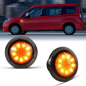 Gran oferta, nuevo producto, luces LED <span class=keywords><strong>de</strong></span> posición lateral para coche, espejo ámbar, humo y cristal para Ford Transit Connect 10-21, lámpara <span class=keywords><strong>de</strong></span> <span class=keywords><strong>señal</strong></span> <span class=keywords><strong>de</strong></span> giro - Product Image 1