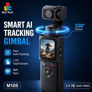Caméra d'action portable 4K DLC M105 avec écran tactile, batterie longue durée, WiFi, transfert de fichiers rapide, caméra de prise de vue en extérieur - Product Image 1