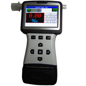 Professioneller Alkoholtester FiT240 IPS Atemalkoholmessgerät mit Kamera, Kapazitivem Touchpanel, Alkoholtester mit Drucker - Product Image 2