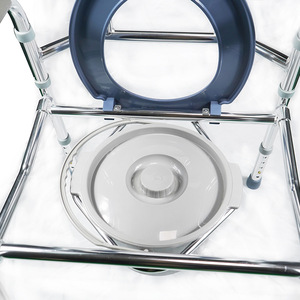 Aluminum Alloy Toilet <b>Chair</b> With Armrests And Backrest For Elderly Care Portable <b>Commode</b> <b>Chair</b> FDK605 - Product Image 4