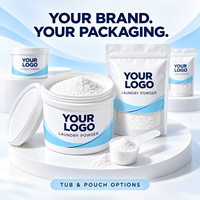 Lessive en poudre en vrac, emballage personnalisé pour importateurs en gros, distributeurs régionaux et chaînes de magasins de détail