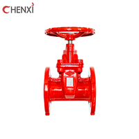 Valve de porte de feu 300psi avec poignée, en silicone, de type os et y, approuvé UL/FM