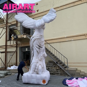 Exposition d'art : Statue gonflable de la Victoire à ailes / Sculpture géante gonflable <span class=keywords><strong>Nike</strong></span> - Product Image 1