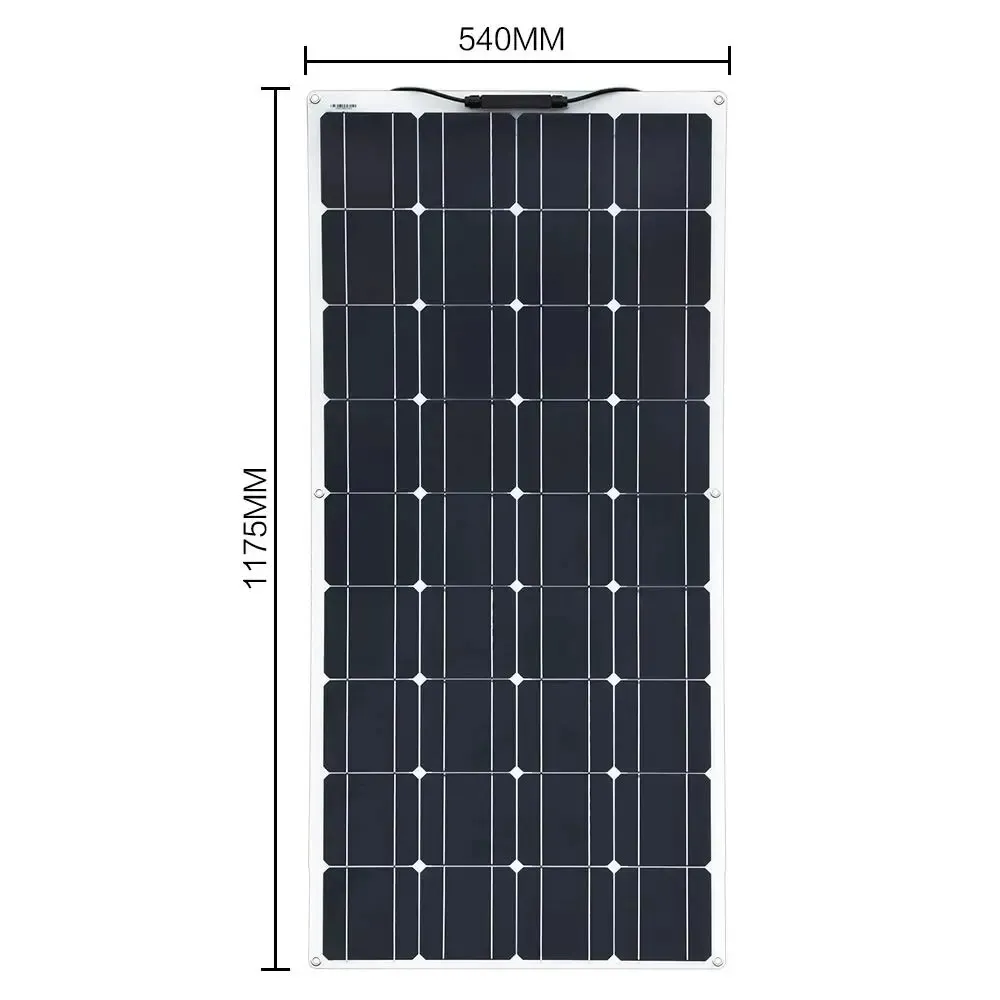 للبيع بالجملة وحدات طاقة شمسية بقدرة 200 وات ألواح طاقة شمسية مرنة PV حاصلة على شهادة CE TUV بقدرة تتراوح بين 100 وات إلى 1000 وات مناسبة للبلكونات