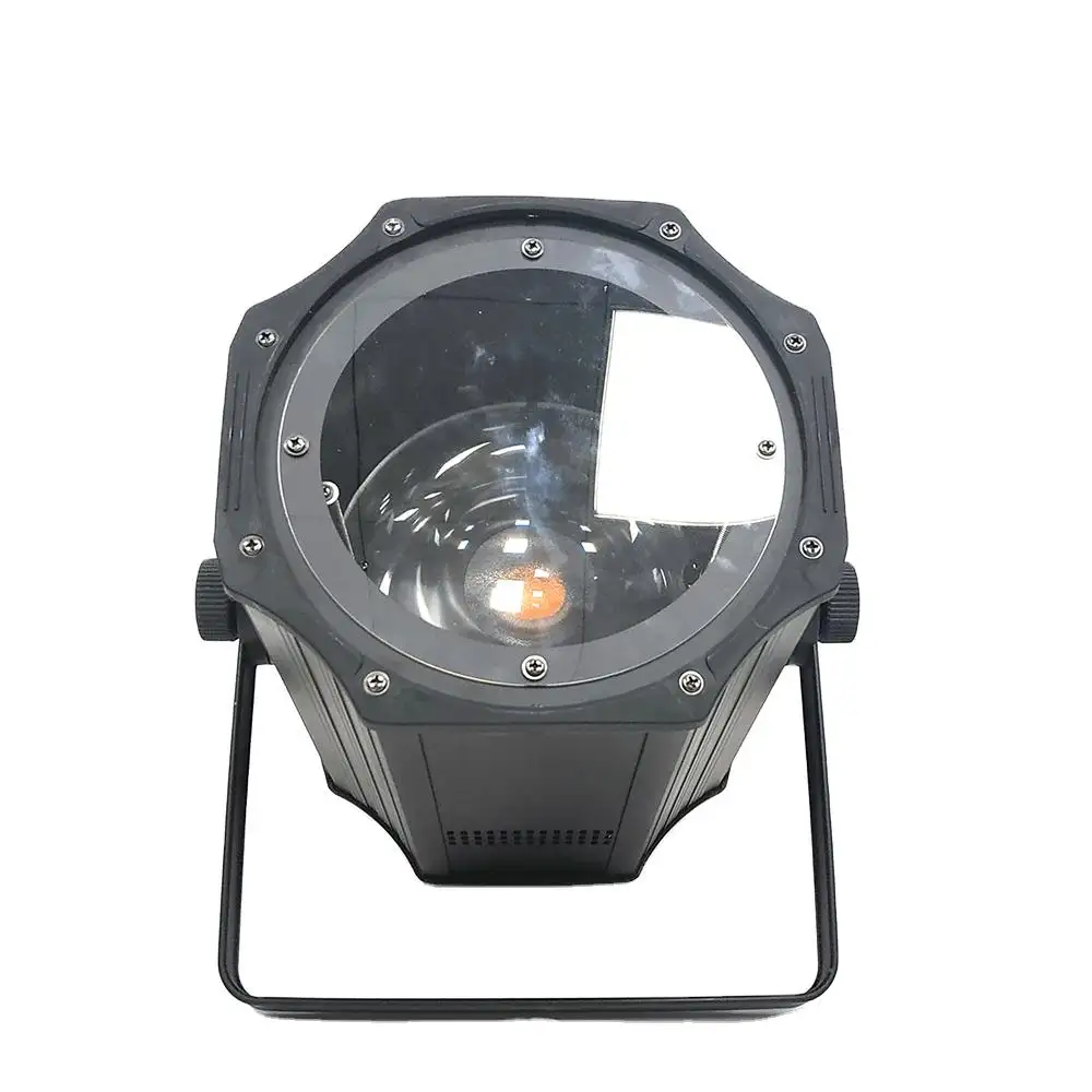 Stage Downlight 200W 2 In 1 Led Cob Wit En Warm Wit Publiek Blinder Cob Zoom Oppervlakte Spot Licht