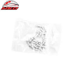 ลิ้นกันชนหน้าสำหรับ Dodge Charger SRT ปี 2015-2023 รุ่น V1 สไตล์ 3 ชิ้น ทำจากพลาสติก ABS - สีดำด้าน พร้อมดิฟฟิวเซอร์และแผ่นกันกระแทก - Product Image 6