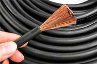Cable para Máquina de Soldar al por Mayor, Calibres 1/0, 2/0, 3/0 AWG, Conductor de Cobre, Aislamiento XLPE, Blindado con Cinta de Acero, para Minería Eléctrica y Uso Aéreo