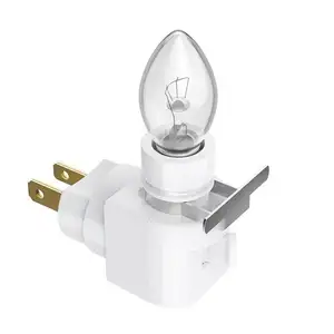 Customized ETL 110V 120v E12 360 Degree Night Light Lamp Socket Lamp Holder