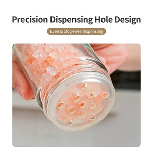 Étagère robuste à plusieurs niveaux 360 °   Étagère à épices rotative avec bocaux en verre pour herbes <span class=keywords><strong>et</strong></span> épices, organisateur de rangement pour comptoir de cuisine - Product Image 3