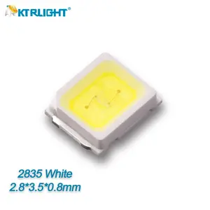 KTRLIGHT 2835 SMD LED الأبيض 6000-6500k 0.2W عالية مضيئة 2835 مصباح ليد رقاقة ديود الطيف الكامل smd Led