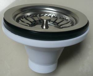 البلاستيك المطبخ مصفاة مصفاة بالوعة من الفولاذ المقاوم للصدأ (GB-9) - Product Image 2