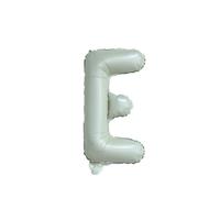 Décoration de fête Offre Spéciale blanc crème 16 pouces en aluminium Alphabet lettre ballons en aluminium