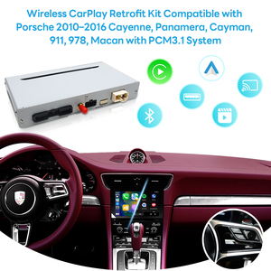 Interface vidéo multimédia intelligente avec CarPlay sans fil et Android Auto pour les modèles Porsche PCM 3.1 à écran <span class=keywords><strong>7</strong></span> pouces - Product Image 2