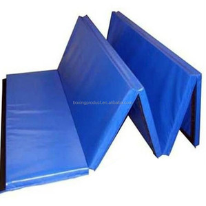 Tapis de <span class=keywords><strong>sol</strong></span> pour <span class=keywords><strong>gymnastique</strong></span>, tapis de protection pour les atterrissages, en PVC souple, en cuir, en éponge, pliable, imperméable, respirant - Product Image 4