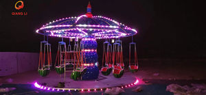 12 Asientos Paseos de Diversión Baratos para Adultos Niños Parque Paseos Paraguas de Dibujos Animados <span class=keywords><strong>Silla</strong></span> Voladora Paseos de <span class=keywords><strong>YOYO</strong></span> - Product Image 6