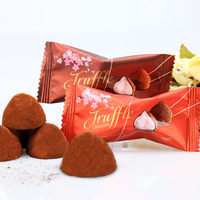 Barra de chocolate de trufa de 500g personalizable, aperitivo de Año Nuevo elegante de boda con ingredientes de galleta de sabor a café, bienvenida OEM