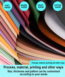 사용자 정의 크리스마스 꽃 꽃다발 포장지 롤 한국 종이 티슈 재료 인쇄 코팅 DIY 선물 포장 - Product Image 6