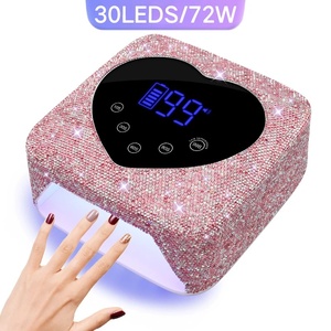 Lámpara UV LED Profesional Recargable de 72W para Uñas, 30 LED, Inalámbrica, para Curado de Esmalte en Gel, 48W 96W, Secado Profesional de Belleza de Uñas - Product Image 1