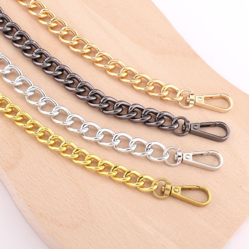 Factory Wholesale Detachable Metal Luggage Chain Handbag Shoulder Strap