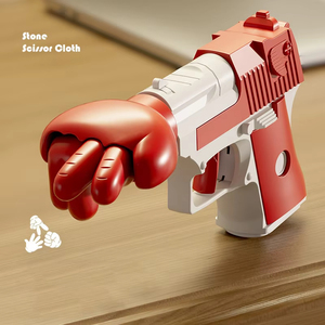 Jeu de société de bureau personnalisé avec logo, jouet de décompression original, pistolet de devinettes, accessoires pour fêtes de famille et clubs, Pierre, Papier, Ciseaux, Pistolet, pour enfants et adultes - Product Image 5